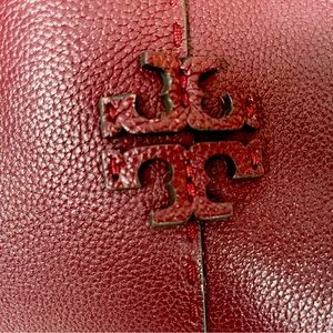 Tory Burch large tote bag - LEATHER- authentic! Hardly used!!